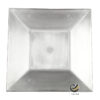 Plato Base P44-CLI Plata 33x33 cm. (Polipropileno)