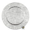 Plato Base P45-VIN Plata 33 cm. (Polipropileno)