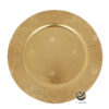 Plato Base P46-STO Oro 33 cm. (Polipropileno)