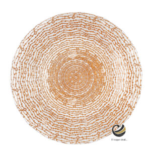 Plato Base P51-TEL Oro 33cm (Cristal)