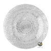 Plato Base P51-TEL Plata 33cm (Cristal)