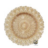 Plato Base P52-PAV Oro 33cm (Cristal)