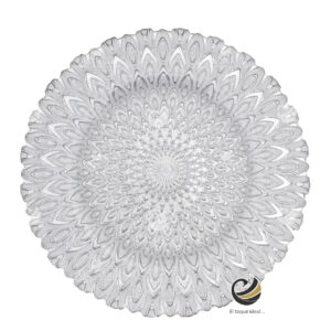 Plato Base P52-PAV Plata 33cm (Cristal)