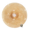 Plato Base P53-GEO Oro 33cm (Cristal)