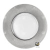 Plato Base P54-LUX Plata 33cm (Cristal)