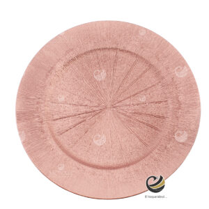 Plato Base P56-DUS Mauve 33 cm. (Polipropileno)