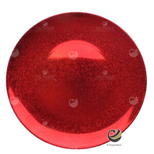 Plato Base P57-AIN Rojo 33 cm. (Polipropileno)