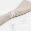 Anillos A02-FLO Plata (Acero Inoxidable)