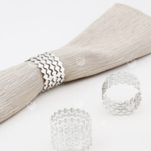 Anillos A03-MON Plata (Acero Inoxidable)