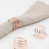 Anillos A06-SPI Rosa Oro (Acero Inoxidable)