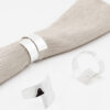 Anillos A08-WED Plata (Acero Inoxidable)