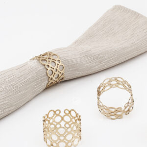 Anillos A10-CIR Champagne (Acero Inoxidable)