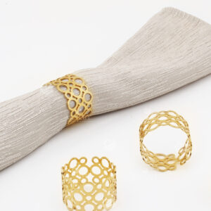Anillos A10-CIR Oro (Acero Inoxidable)