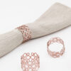 Anillos A10-CIR Rosa Oro (Acero Inoxidable)