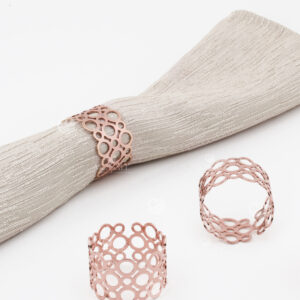 Anillos A10-CIR Rosa Oro (Acero Inoxidable)