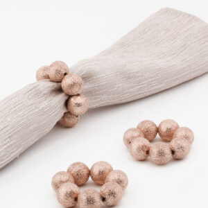Anillos A13-BOL Rosa Oro (Poliéster)