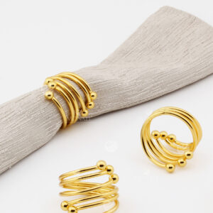 Anillos A19-SPI Oro (Acero Inoxidable)