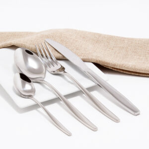 Cubiertos C01-YUN Plata Set 4pz (Acero Inoxidable)