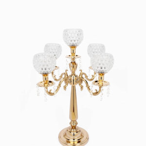 Centro de Mesa F01-CAN Oro (Acero Inoxidable)