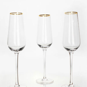 Copas Champagne V22-SAR Filo Oro (Cristal)