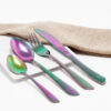 Cubiertos C02-WEN Tornasol Set 4pz (Acero Inoxidable)