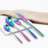 Cubiertos C03-NAN Tornasol Set 4pz (Acero Inoxidable)