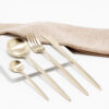 Cubiertos C04-XIA Champagne Set 4pz (Acero Inoxidable)