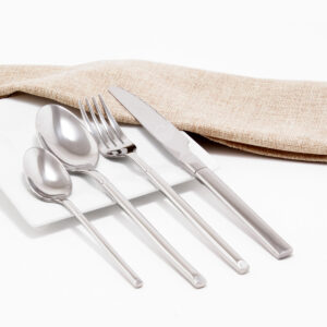 Cubiertos C07-DAT Plata Set 4pz (Acero Inoxidable)