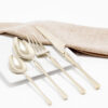 Cubiertos C08-WUX Champagne Set 4pz (Acero Inoxidable)