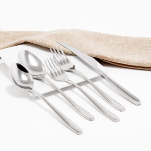 Cubiertos C17-LEZ Plata Set 5pz (Acero Inoxidable)