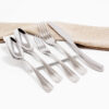 Cubiertos C18-FUS Plata Set 5pz (Acero Inoxidable)