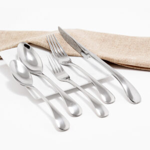 Cubiertos C19-URU Plata Set 5pz (Acero Inoxidable)