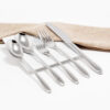 Cubiertos C22-ZIB Plata Set 5pz (Acero Inoxidable)
