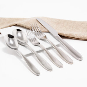 Cubiertos C23-BAO Plata Set 5pz (Acero Inoxidable)