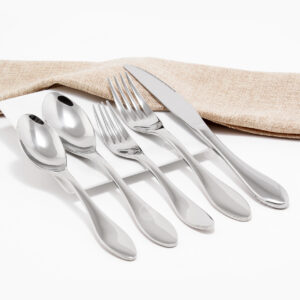 Cubiertos C25-CHI Plata Set 5pz (Acero Inoxidable)