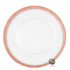 Plato Base P169-FIL Rosa Oro 33 cm. (Acrílico)