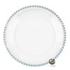 Plato Base P170-PER Azul Tiffany 33 cm. (Acrílico)