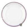 Plato Base P170-PER Lila 33 cm. (Acrílico)
