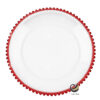Plato Base P170-PER Rojo 33 cm. (Acrílico)