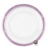 Plato Base P172-BOL Lila 33 cm. (Acrílico)