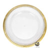 Plato Base P172-BOL Oro 33 cm. (Acrílico)