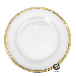 Plato Base P173 TRE ORO Plato Base P173 TRE ORO