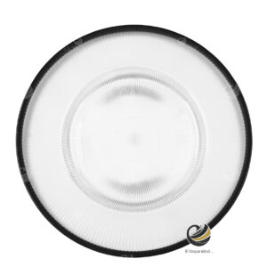 Plato Base P183-FIL Negro 33 cm. (Acrílico)