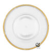 Plato Base P183-FIL Oro 33 cm. (Acrílico)