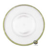 Plato Base P183-FIL Verde 33 cm. (Acrílico)