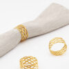 Anillos A28-ENR Oro (Acero Inoxidable)