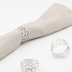 Anillos A28-ENR Plata (Acero Inoxidable)