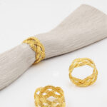 Anillos A30-ENR Oro (Acero Inoxidable)