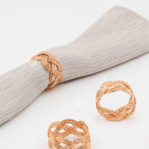 Anillos A30-ENR Rosa Oro (Acero Inoxidable)