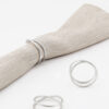 Anillos A31-ARO Plata (Acero Inoxidable)